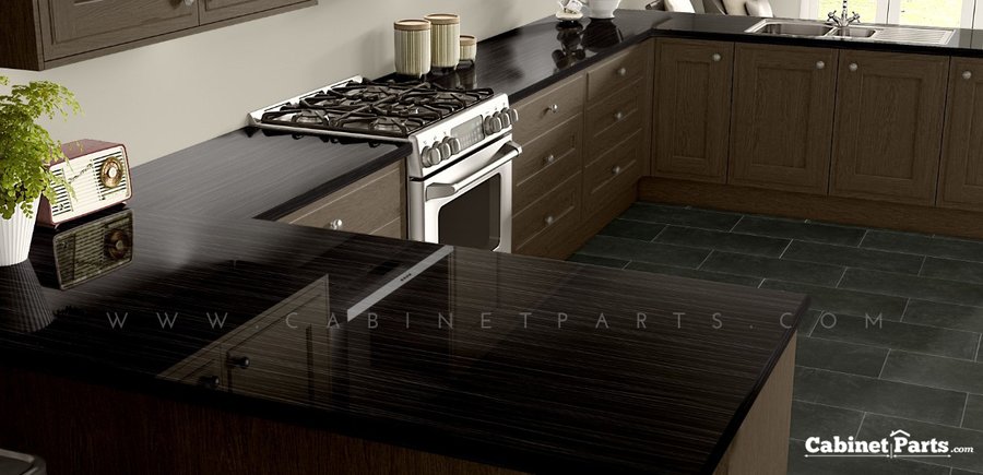 Wilsonart Madagascar High Gloss Finish 5 ft. x 12 ft. Countertop Grade ...